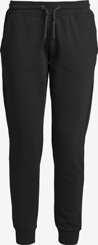 Oxmo Loose fit Pants 'POLAH' in Black: front
