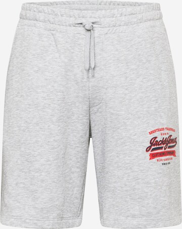 Pantalon JACK & JONES en gris : devant