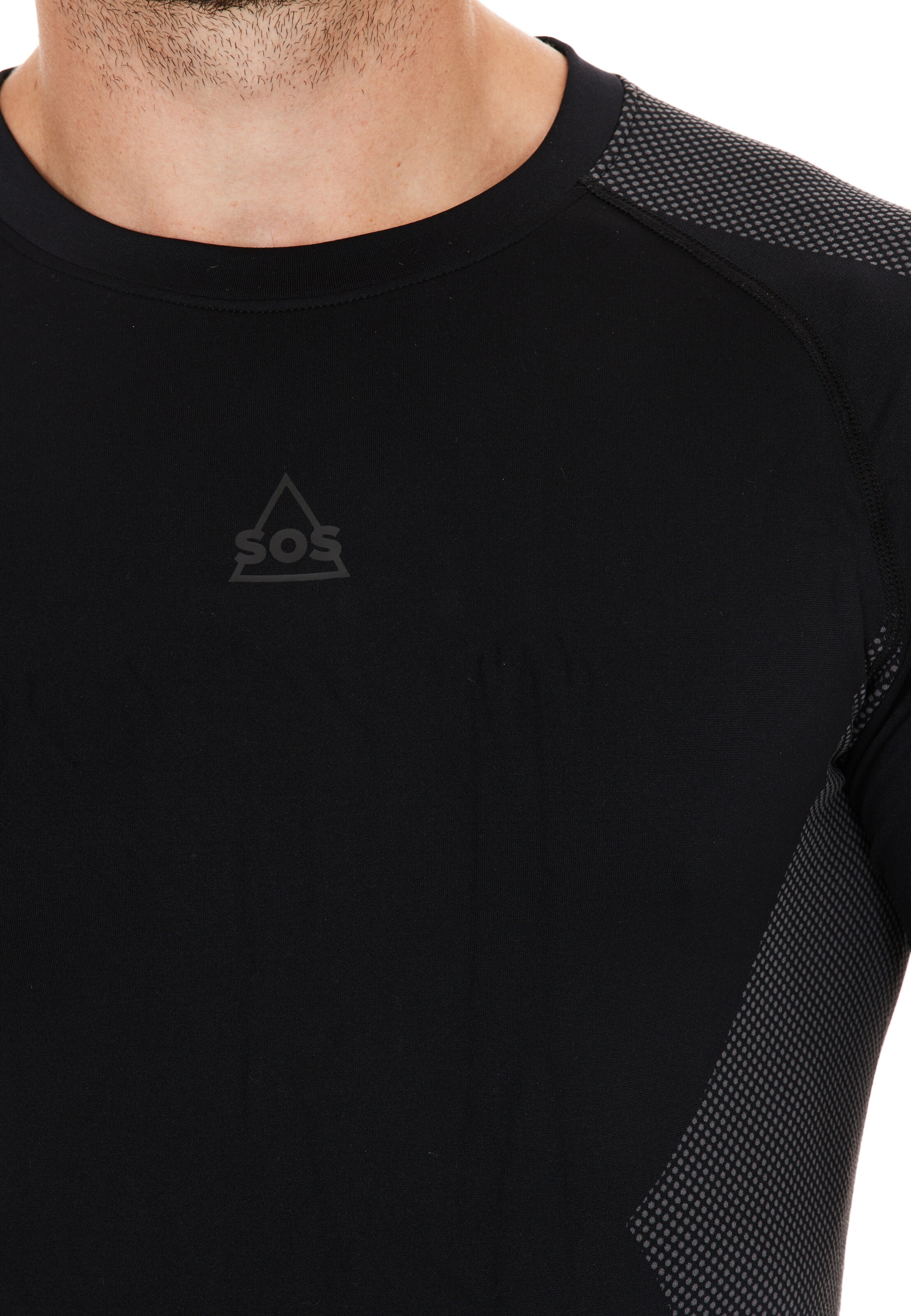 SOS Base Layer 'Kalmar' in Schwarz