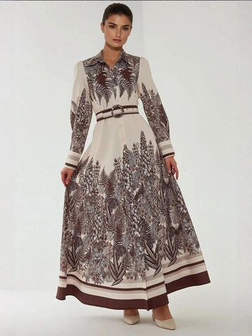 Hiccup Dress in Beige