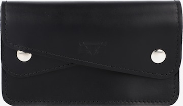 MIKA Wallet in Black: front