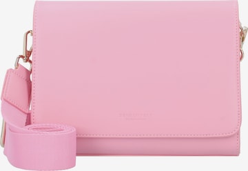 Seidenfelt Manufaktur Crossbody Bag 'Tolita' in Pink: front