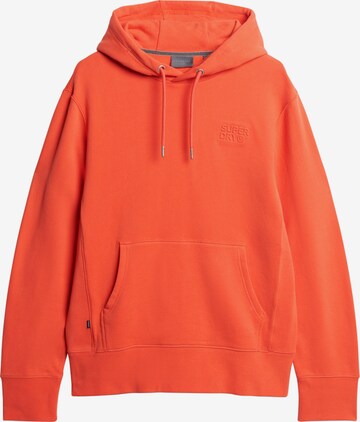 Superdry Sweatshirt in Oranje: voorkant