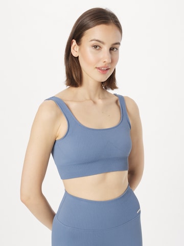 Bustino Reggiseno sportivo di aim'n in blu: frontale