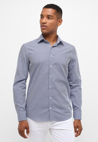 ETERNA Slim fit Business Shirt in Blue: front