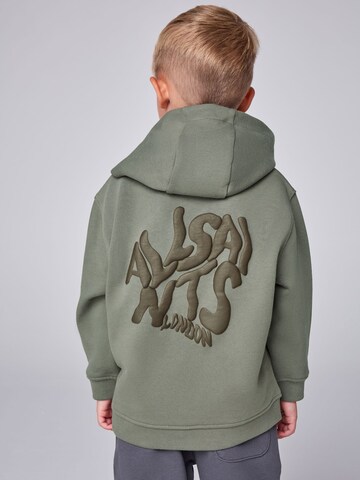 smALLSAINTS Sweatshirt 'Orlando' i grön: framsida