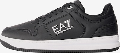 EA7 Emporio Armani Niske tenisice 'SLASHER' u crna / bijela, Pregled proizvoda