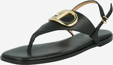 Twinset Flip-Flops 'CIABATTINA' i svart: forside
