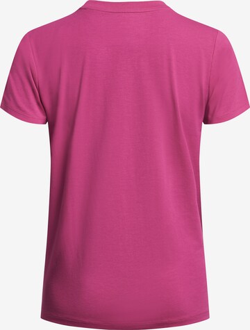 UNDER ARMOUR Performance Shirt 'Off Campus Core' in Pink