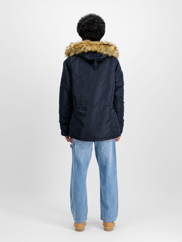 ALPHA INDUSTRIES Winter Jacket 'N3B VF 59' in Blue