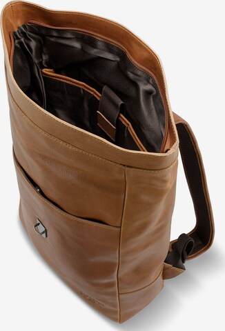 KLONDIKE 1896 Backpack 'Gold Donald' in Brown