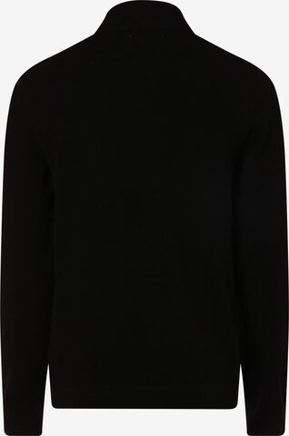 JACK & JONES Knit Cardigan 'HILL' in Black