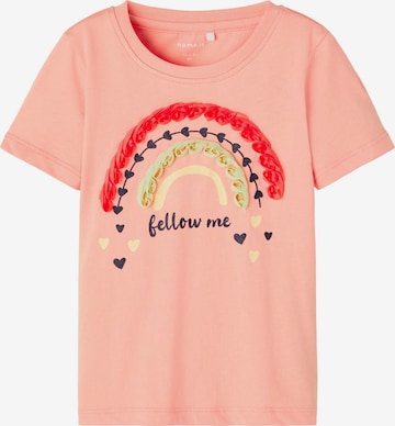 NAME IT Koszulka 'Florence' w kolorze różowy: przód