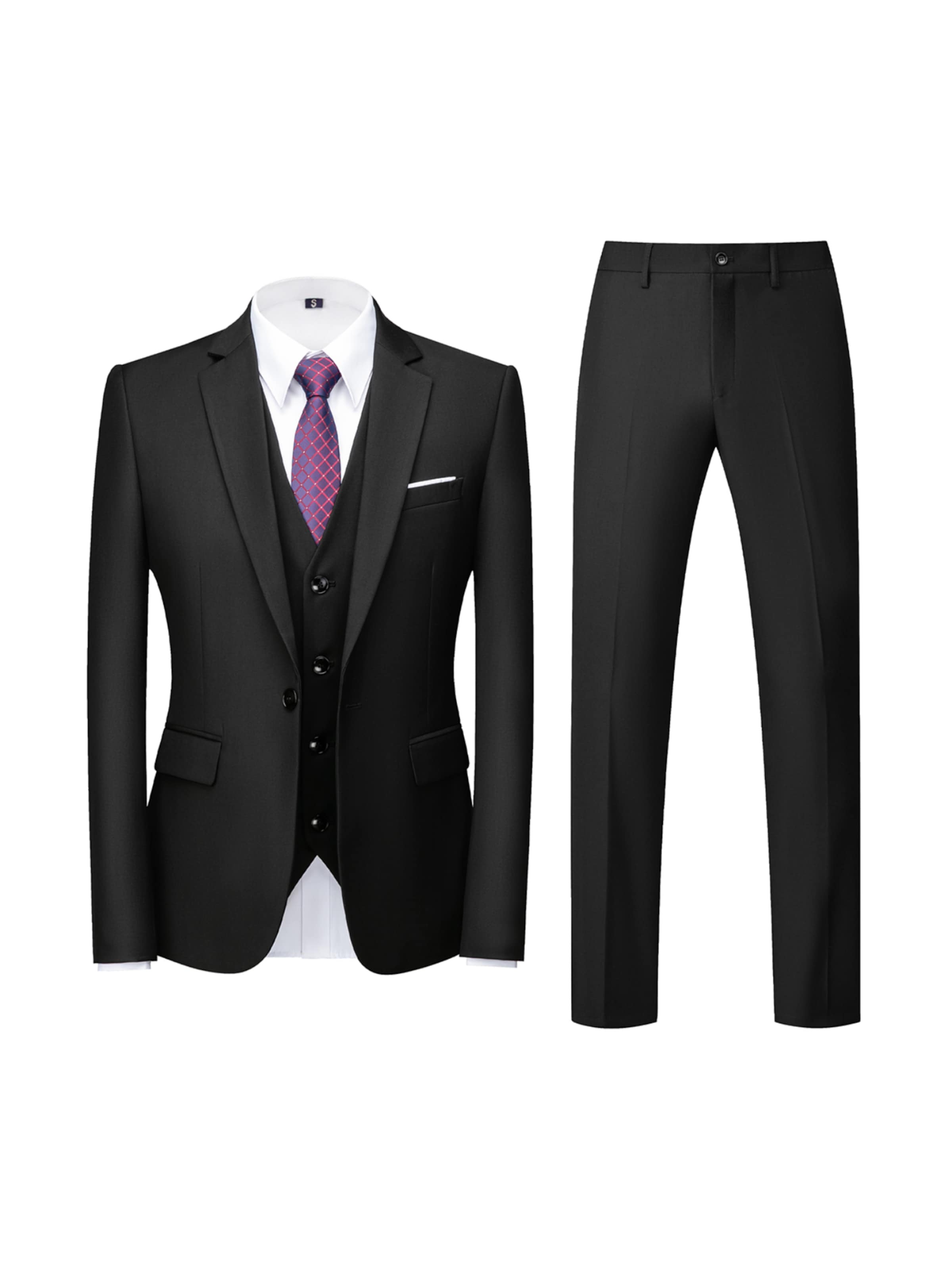 Youthup Suit in Black, Item view