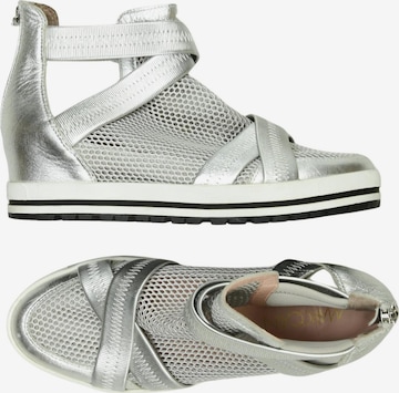 Marc Cain Stiefelette 39 in Silber: Vorderseite