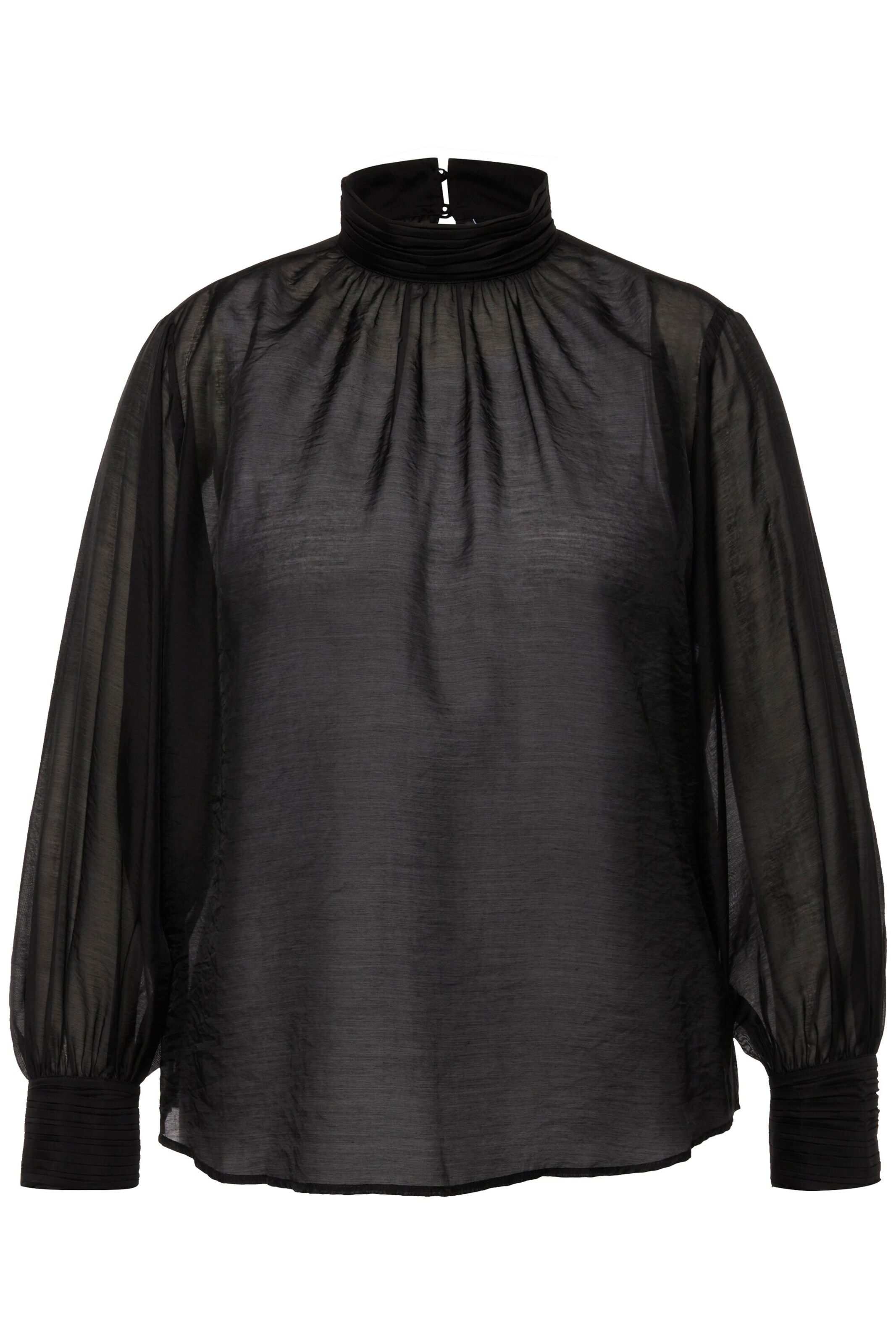 Ulla Popken Blouse in Black: front