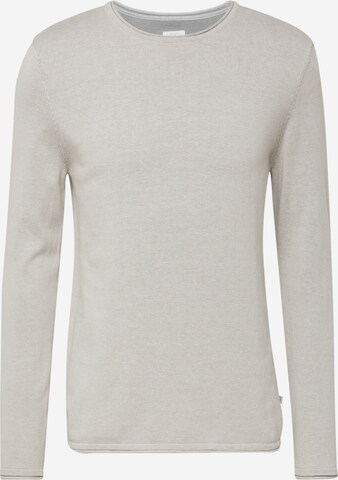 Pullover di QS in grigio: frontale