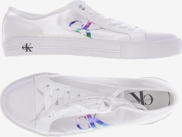 Calvin Klein Jeans Sneakers & Trainers in 39 in White: front