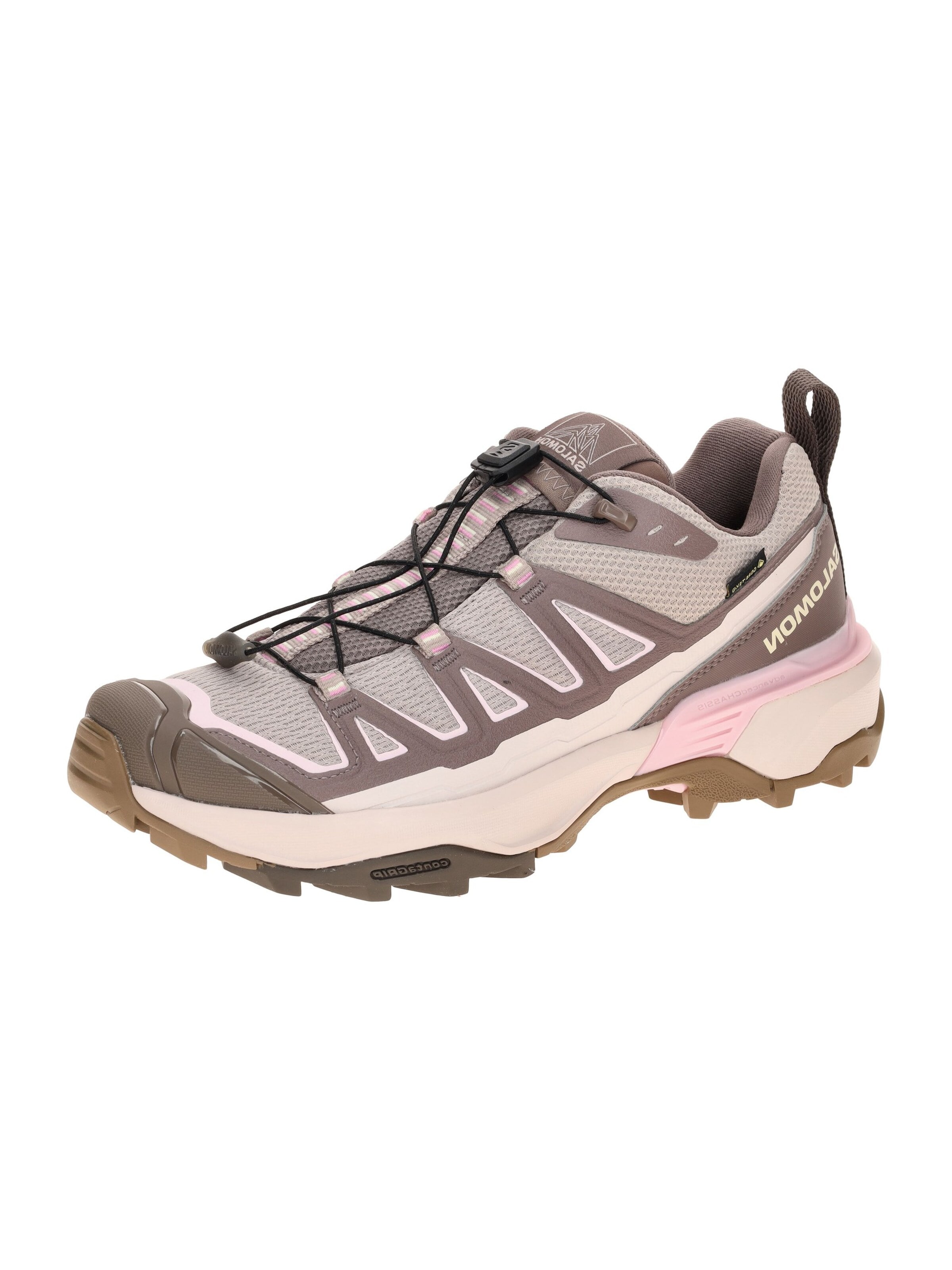 SALOMON Sportschuh 'Salomon X Ultra 360 Edge Schuhe Damen braun rosa GORE-TEX'‌‌‌‌‌‌‌ in Braun: Vorderseite
