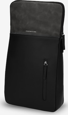 Kapten & Son Rucksack 'Vallen All Black' in Schwarz