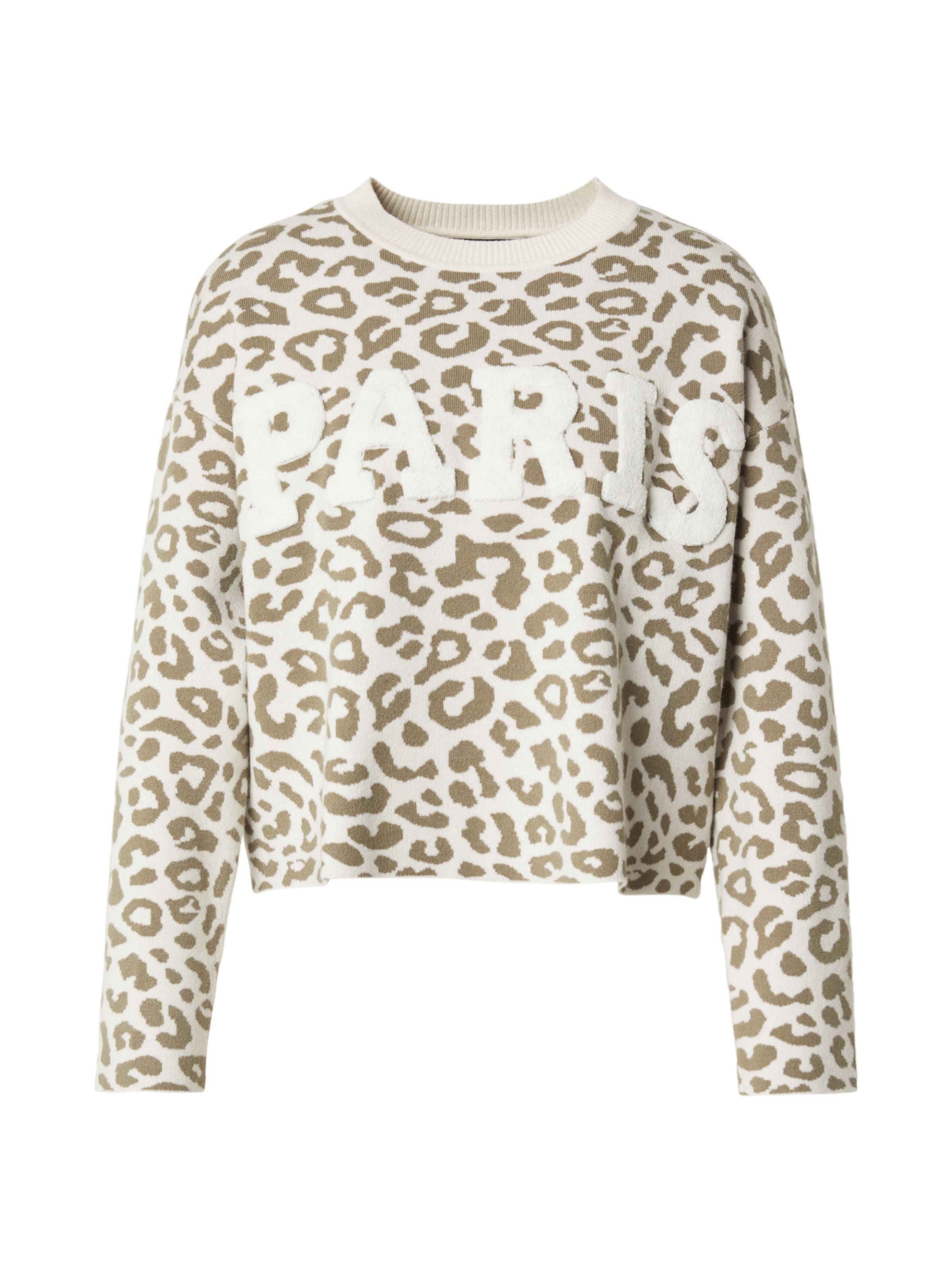 VERO MODA Trui 'VMTres' in Beige: voorkant