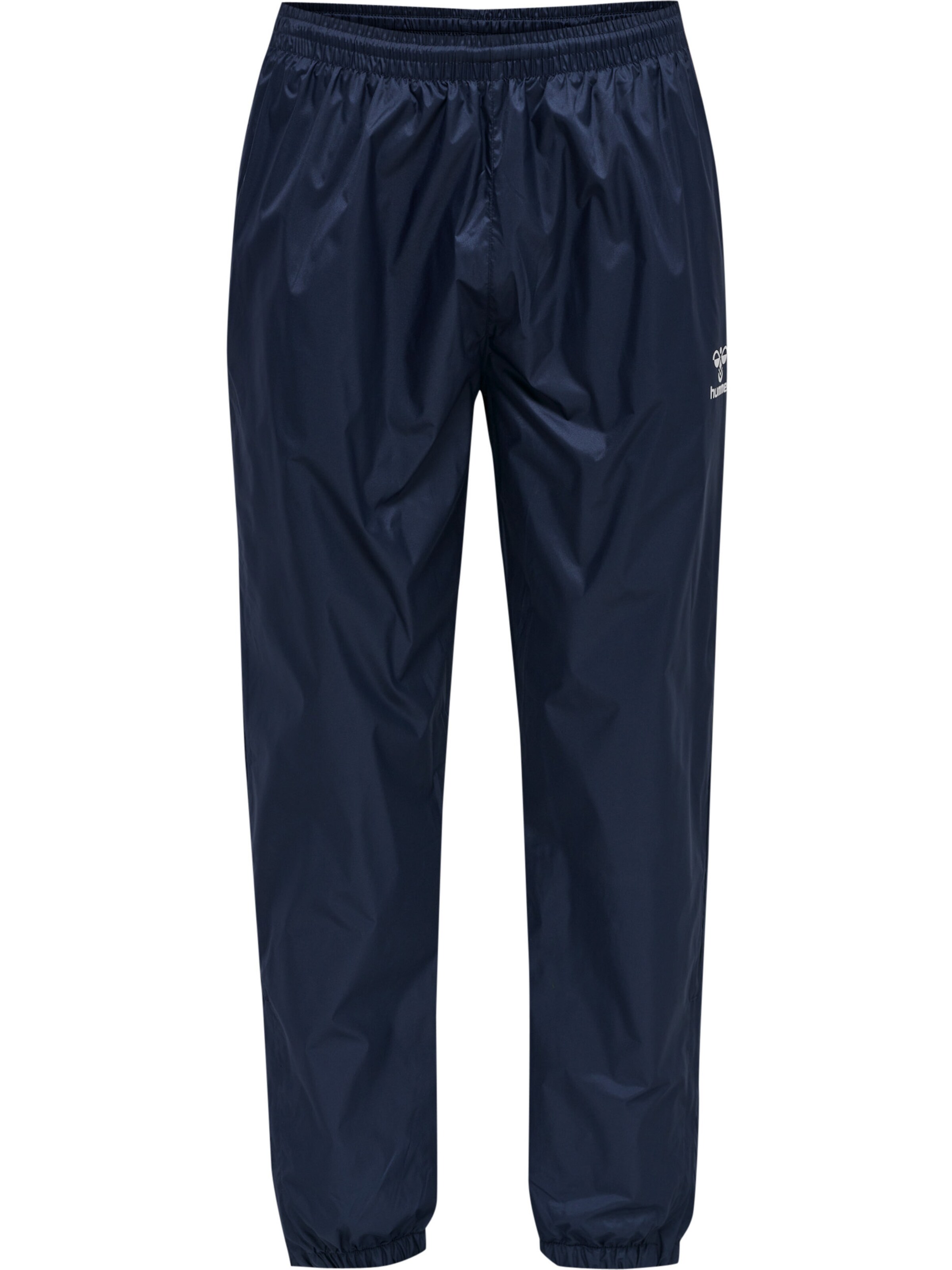 Hummel Tapered Sportbroek in Blauw: voorkant