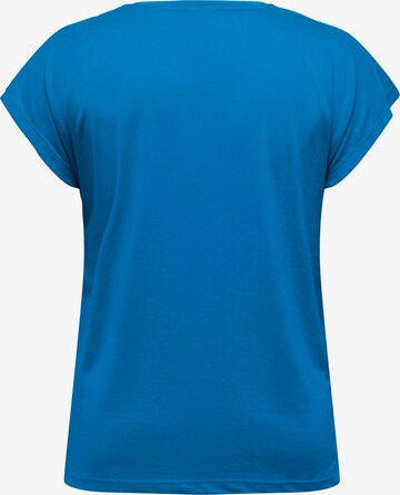 ONLY Carmakoma قميص 'Nicky' بلون أزرق