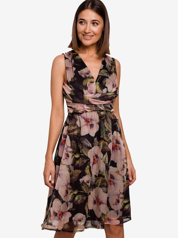 Stylove Dress in Black: front