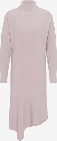 usha WHITE LABEL Pletené šaty - fialová: predná strana