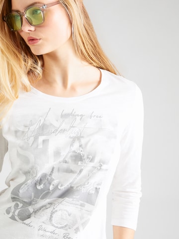 Soccx Shirt 'Wanderlust' in Weiß