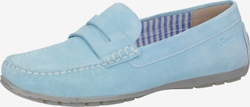 SIOUX Mocassins 'Carmona' in Blauw: voorkant