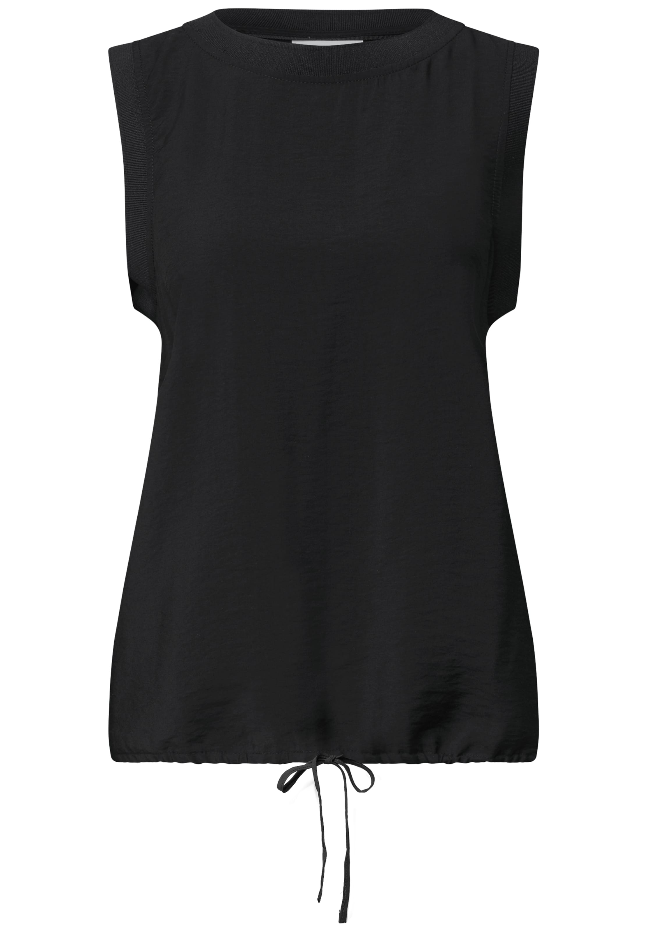 STREET ONE Bluse in Schwarz: Vorderseite