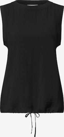 STREET ONE Bluse in Schwarz: Vorderseite