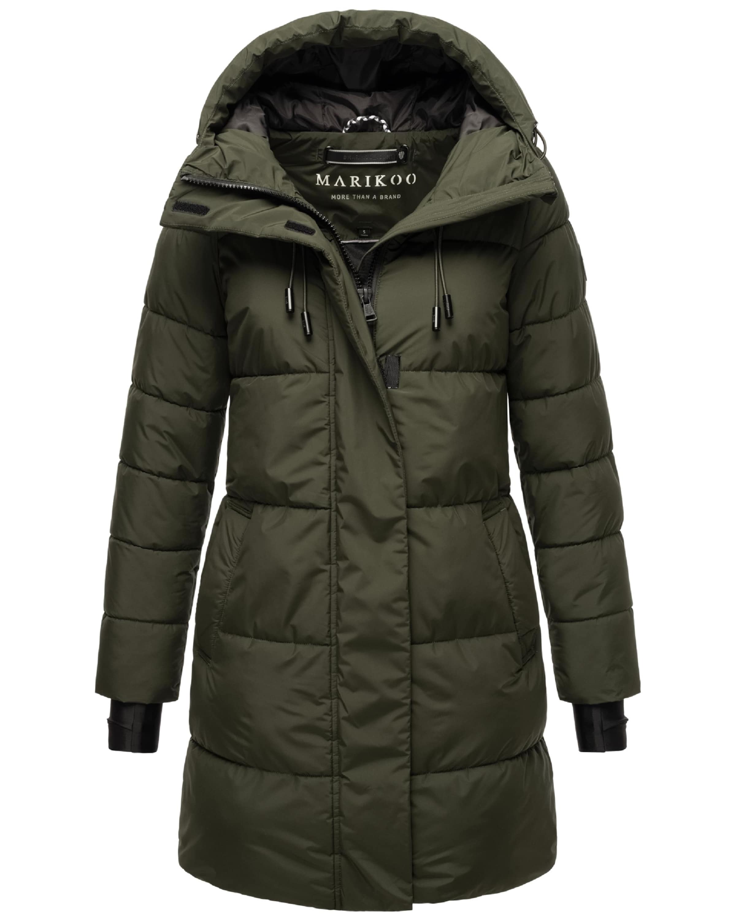 MARIKOO Winter coat 'Kaituu XVI' in Green
