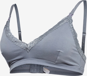 MAMALICIOUS Bra 'MLSIFFA' in Blue: front