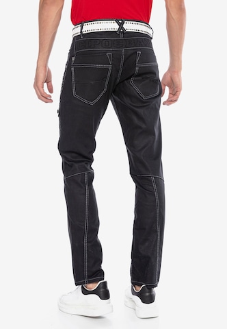 CIPO & BAXX Regular Jeans in Zwart