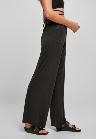 Wide Leg Sweat-shirt Urban Classics en noir