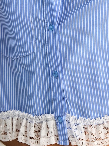 Camicia da donna di Bianco Lucci in blu