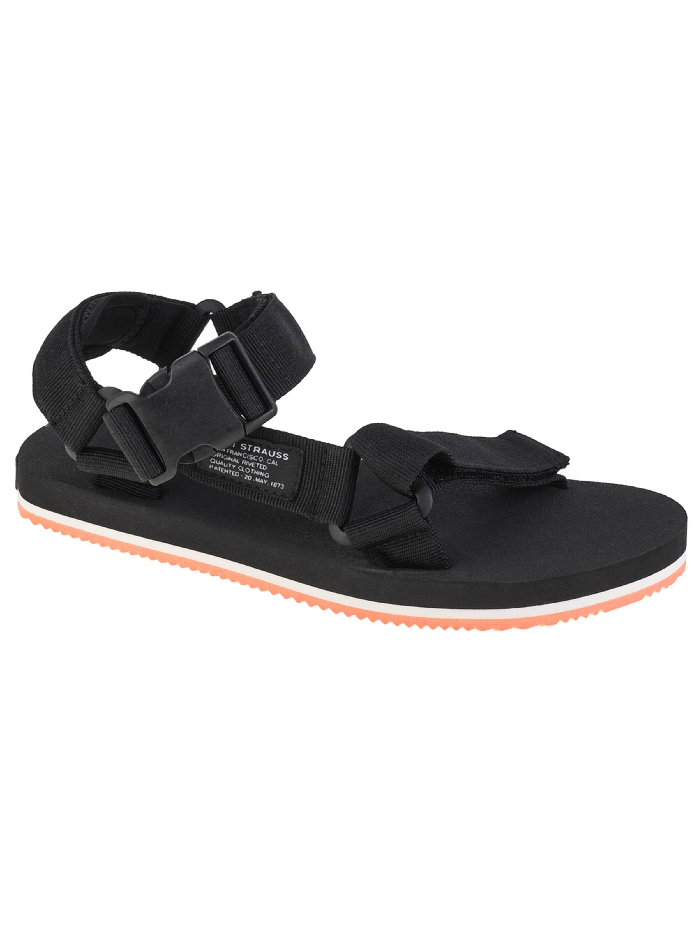 Sandales 'Tahoe Refresh' LEVI'S ® en noir : devant