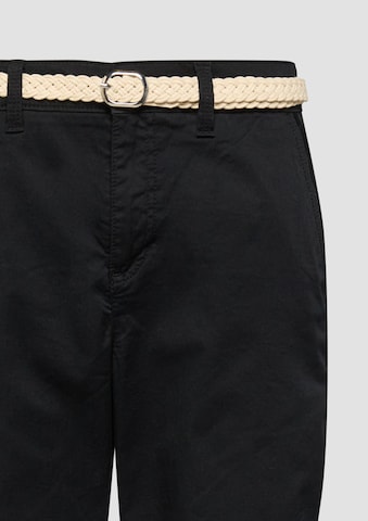 Effilé Pantalon s.Oliver en noir