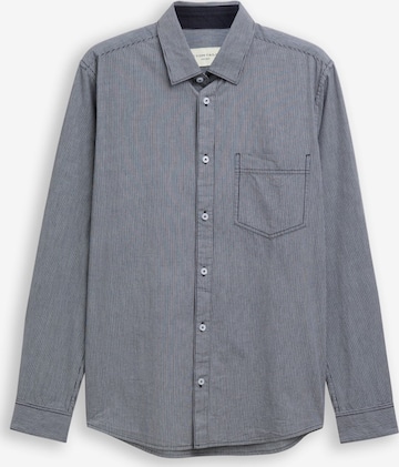 TOM TAILOR Hemd in Blau: Vorderseite