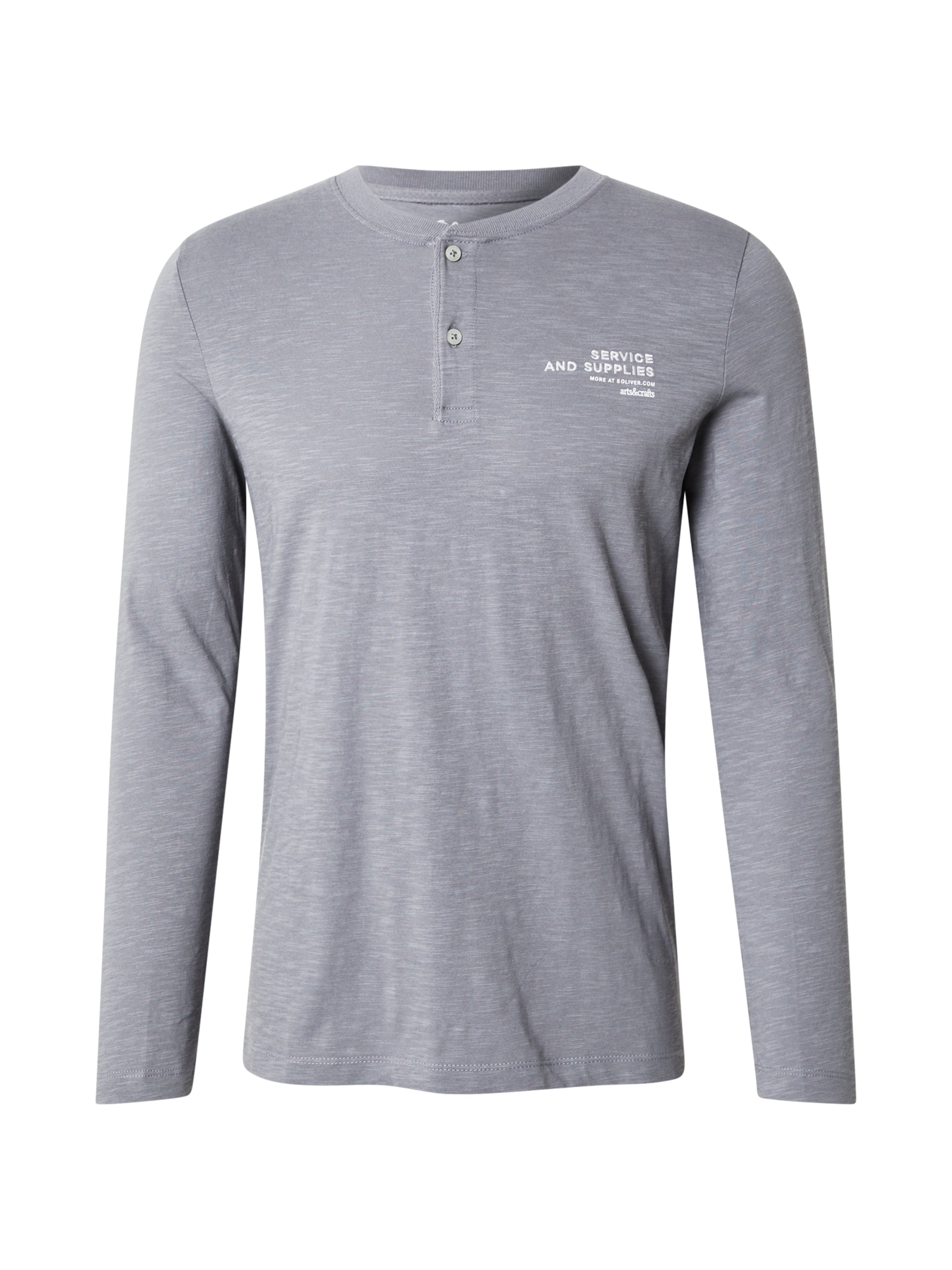 Tricou de la s.Oliver pe gri: față