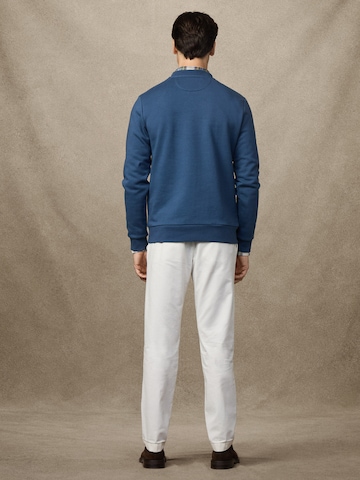 Hackett London Sweatshirt 'HERITAGE' in Blauw