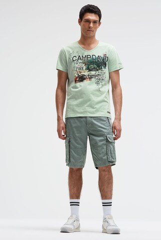 CAMP DAVID Shirt in Green