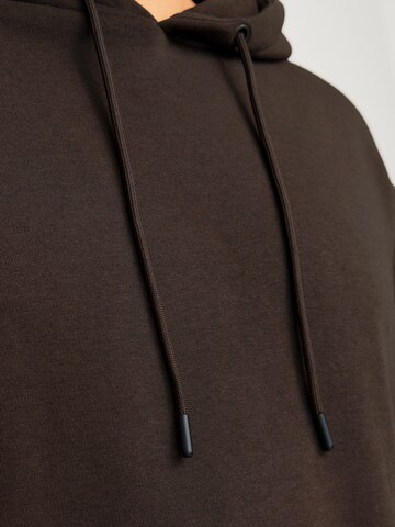 Jack & Jones Plus Sweatshirt 'BRADLEY' in Brown