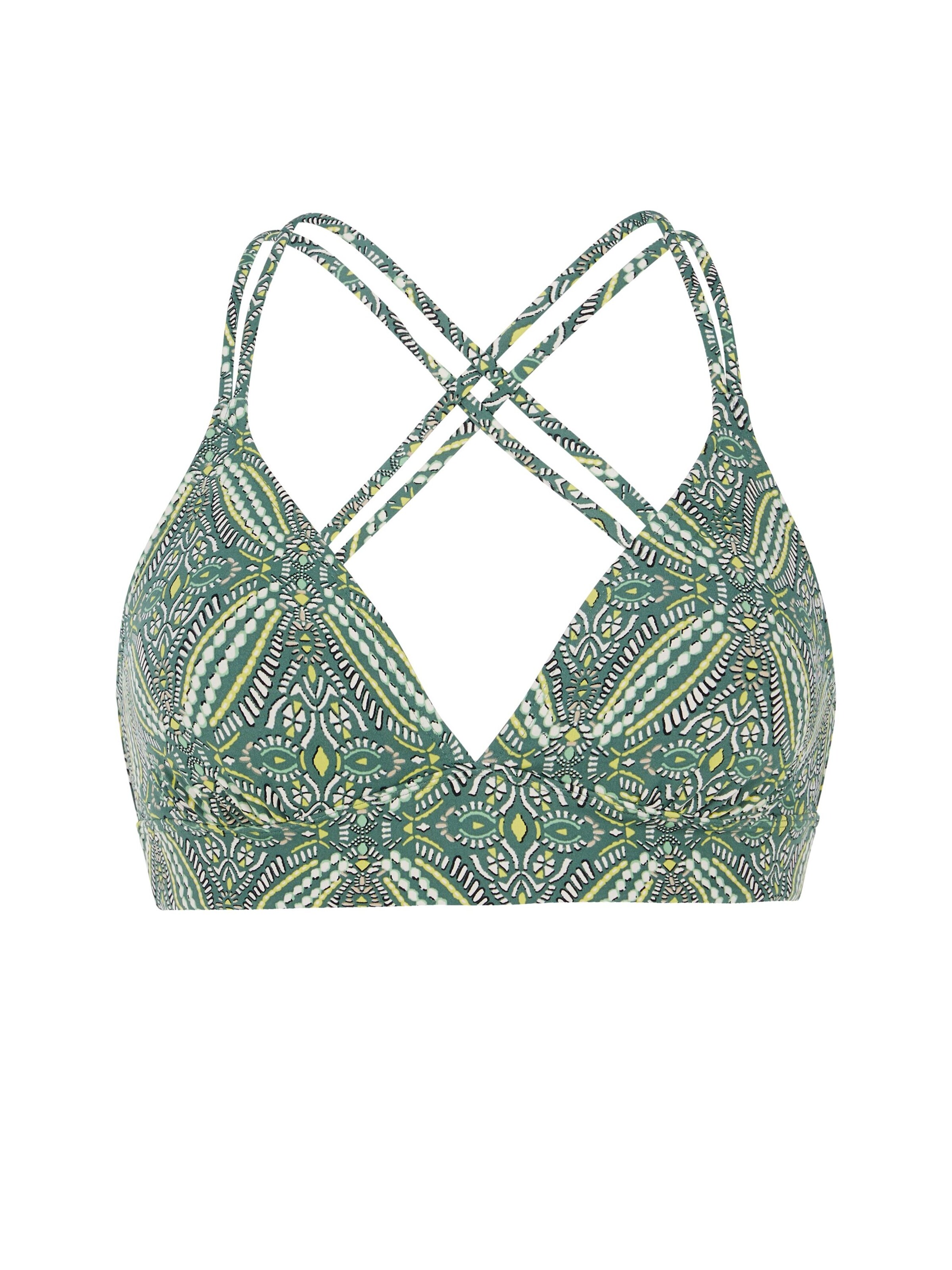 PROTEST Triangel Bikini 'PRTGoofy' in Groen
