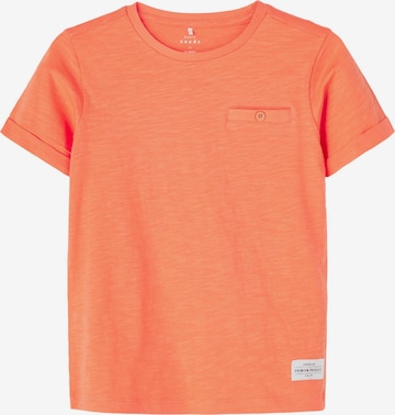 NAME IT Тениска 'Vincent' в оранжево: отпред
