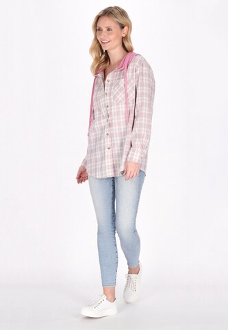 Veste mi-saison usha BLUE LABEL en rose