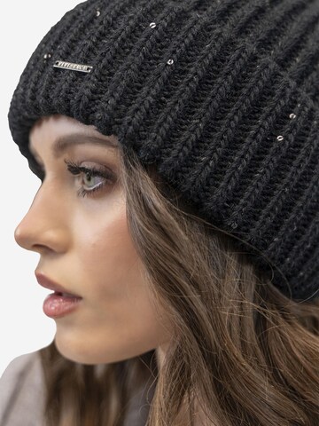 Vivisence Mütze '7088' in Schwarz