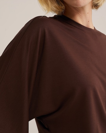 WE Fashion Футболка в Коричневый